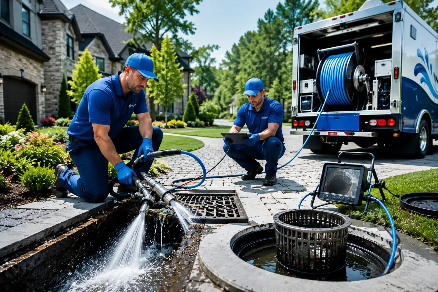Local outdoor drain cleaning professionals in West Concord, MN