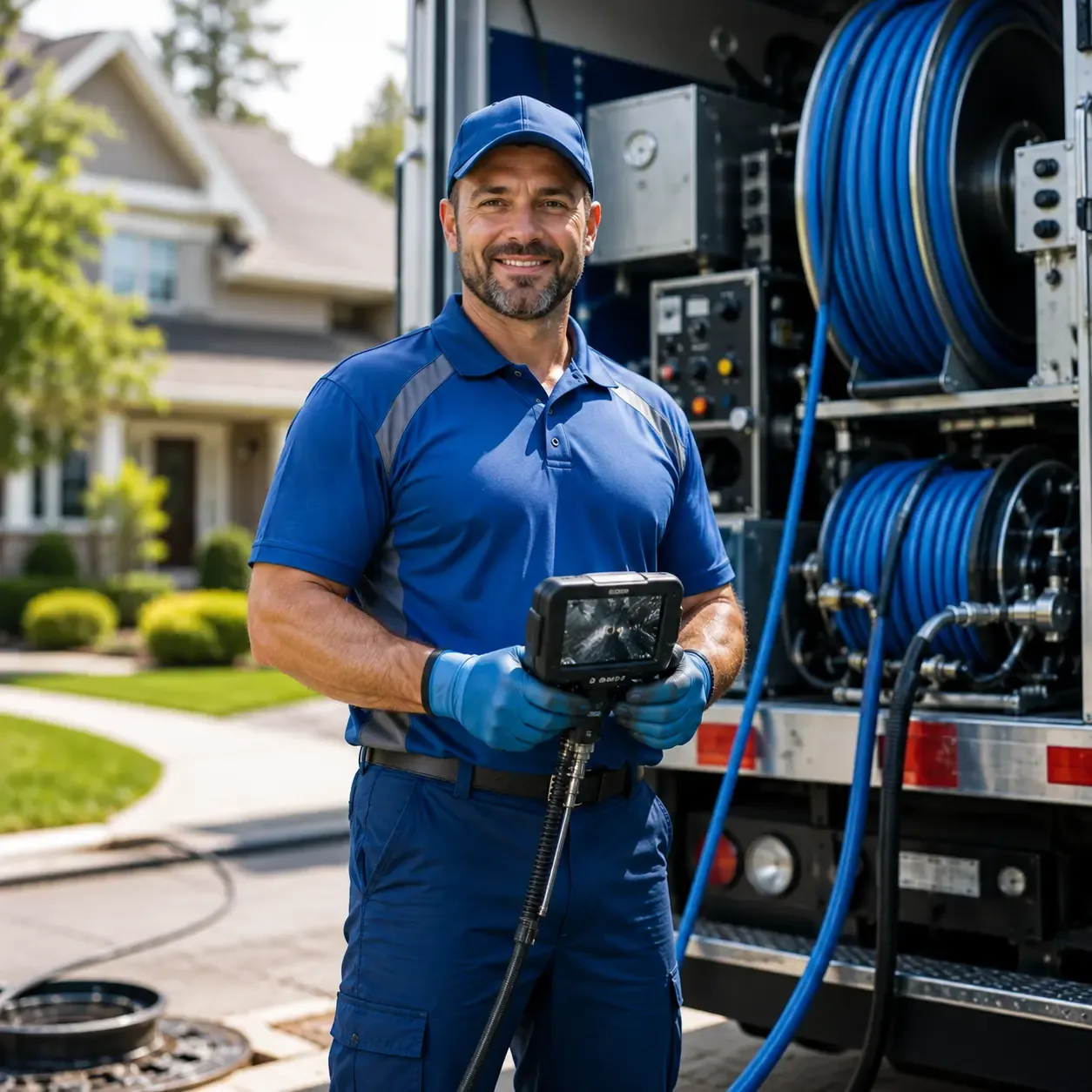 Local outdoor drain cleaning specialists in West Concord, MN